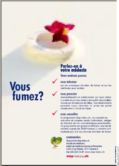 Stop Tabac Poster