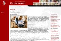 NGO Website - CyberVolunteers